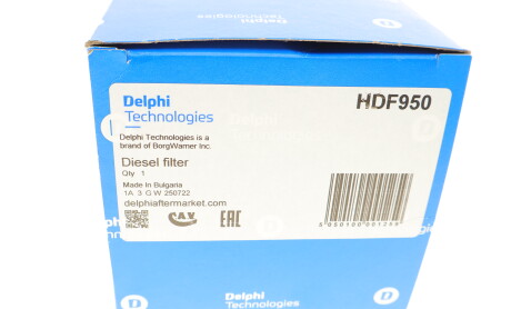 Фото 6 - Паливний фільтр Delphi HDF950