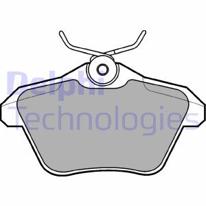 Фото 3 - Гальмівні колодки Delphi LP1018