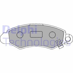 Фото 2 - Гальмівні колодки Delphi LP1318