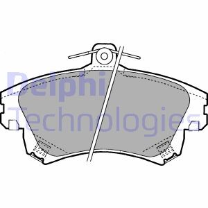 Фото 2 - Гальмівні колодки Delphi LP1398