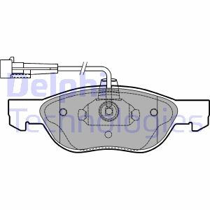 Фото 2 - Гальмівні колодки Delphi LP1413