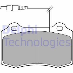 Фото 3 - Тормозные колодки Delphi LP1457