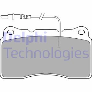 Фото 2 - Гальмівні колодки Delphi LP1516