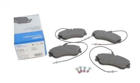 Фото 3 - Гальмівні колодки Delphi LP1607