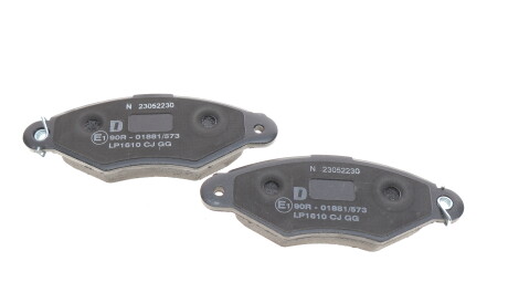 Фото 3 - Гальмівні колодки Delphi LP1610