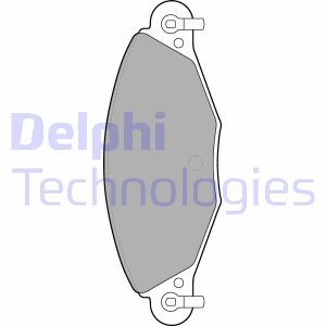 Фото 2 - Гальмівні колодки Delphi LP1655