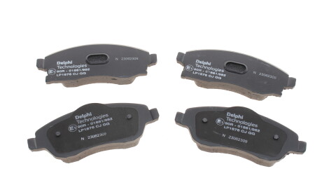 Фото 2 - Гальмівні колодки Delphi LP1676