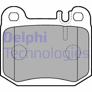 Фото 2 - Гальмівні колодки Delphi LP1705