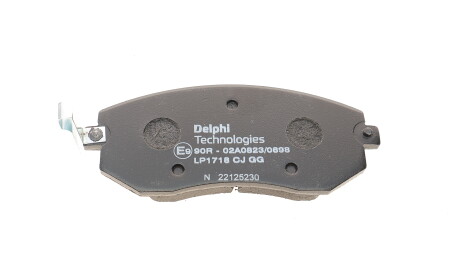 Фото 2 - Тормозные колодки Delphi LP1718