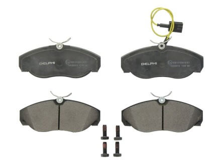 Фото 3 - Гальмівні колодки Delphi LP1748