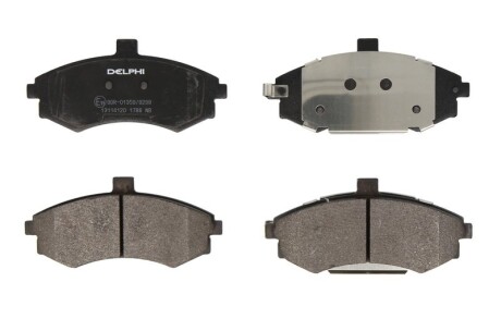 Фото 3 - Тормозные колодки Delphi LP1788