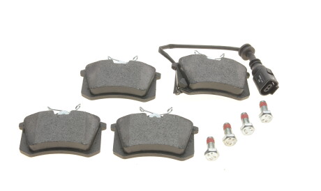 Колодки гальмівні (задні) VW Polo 01-/Skoda Fabia 99-08/Seat Cordoba/Ibiza 02-09 (Trw) (+ датчик) - Delphi LP1815