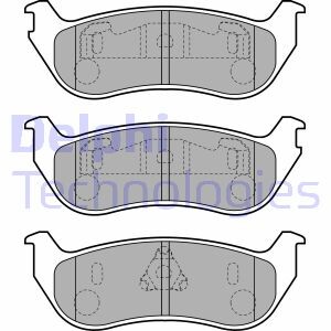 Фото 4 - Тормозные колодки Delphi LP1859
