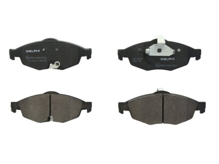 Фото 3 - Гальмівні колодки Delphi LP1963