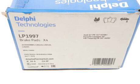 Фото 5 - Тормозные колодки Delphi LP1997