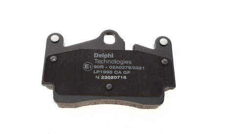 Фото 2 - Тормозные колодки Delphi LP1998