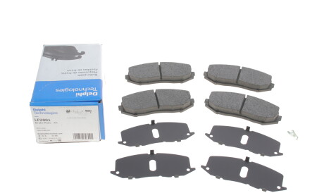 Фото 3 - Гальмівні колодки Delphi LP2001