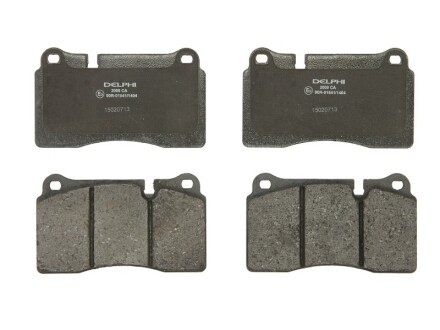 Фото 3 - Гальмівні колодки Delphi LP2009