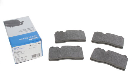 Фото 3 - Гальмівні колодки Delphi LP2012