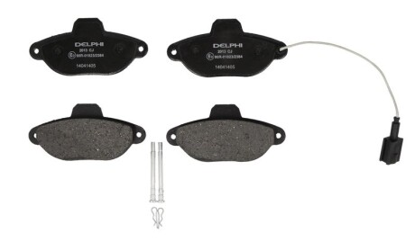 Фото 3 - Тормозные колодки Delphi LP2013