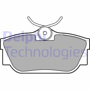 Фото 4 - Тормозные колодки Delphi LP2019