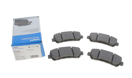 Фото 2 - Гальмівні колодки Delphi LP2031