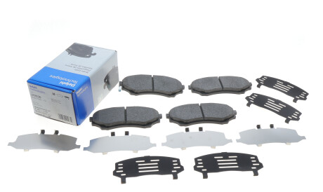 Фото 2 - Гальмівні колодки Delphi LP2036