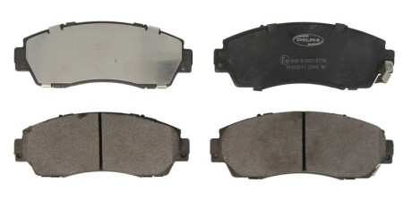 Фото 3 - Гальмівні колодки Delphi LP2046