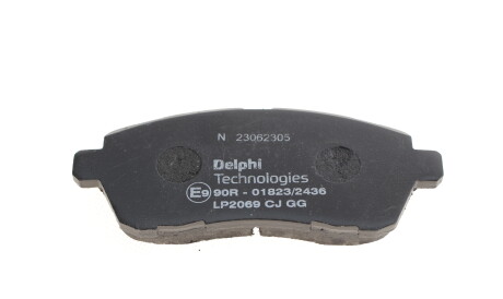 Фото 2 - Гальмівні колодки Delphi LP2069