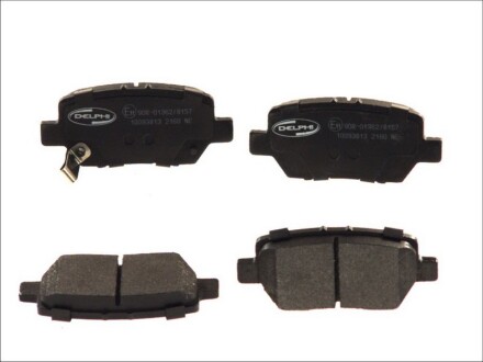 Фото 2 - Гальмівні колодки Delphi LP2160