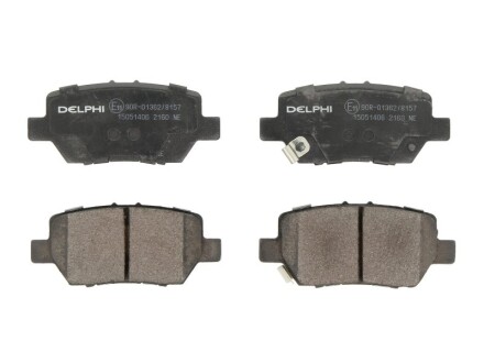 Фото 3 - Гальмівні колодки Delphi LP2160