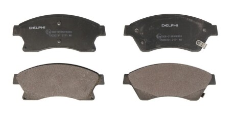 Фото 3 - Гальмівні колодки Delphi LP2171