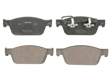 Фото 3 - Гальмівні колодки Delphi LP2199