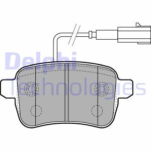 Фото 2 - Тормозные колодки Delphi LP2222