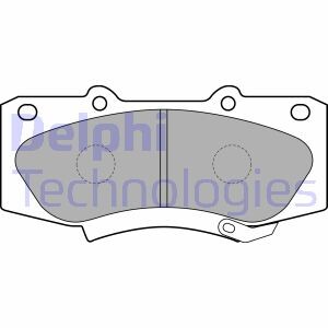 Фото 2 - Гальмівні колодки Delphi LP2244