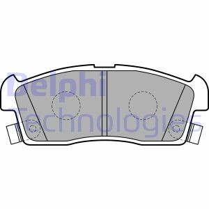 Комплект тормозных колодок, дисковый тормоз - (4605A340, 1A053323ZD, 1V6P3328Z) Delphi LP2258