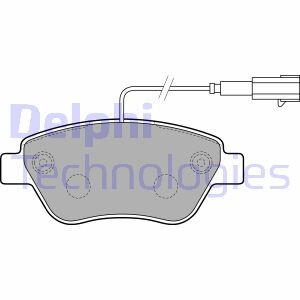 Фото 3 - Тормозные колодки Delphi LP2276