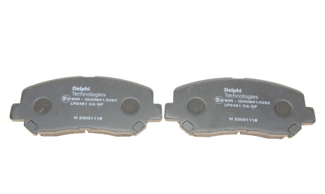 Фото 3 - Гальмівні колодки Delphi LP2481