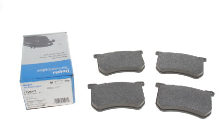 Фото 3 - Гальмівні колодки Delphi LP2507