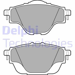 Колодки задние CITROEN C4 PICASSO II - (16O9OOO98O, 1609000980, 1619791280) Delphi LP2509 (фото 1)