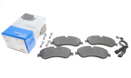 Фото 2 - Гальмівні колодки Delphi LP2661