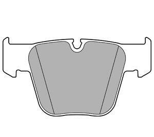 Комплект тормозных колодок - Delphi LP2765