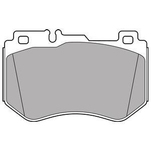 Комплект тормозных колодок - Delphi LP3137