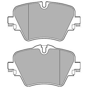 Комплект тормозных колодок - Delphi LP3182