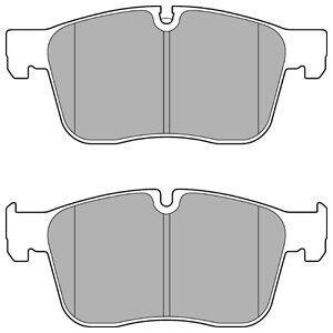 Комплект тормозных колодок - Delphi LP3187