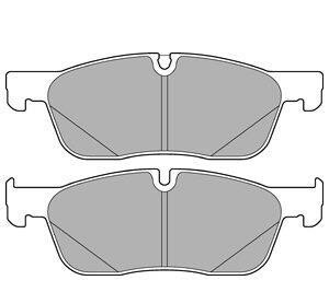 Комплект тормозных колодок - (t4N9760, T4N13434, LR090689) Delphi LP3188