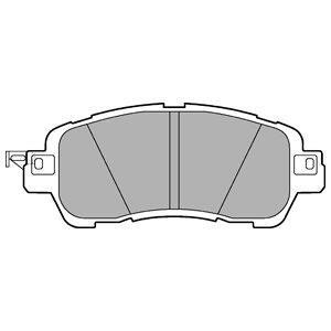 Комплект тормозных колодок - Delphi LP3189