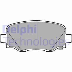 Фото 2 - Гальмівні колодки Delphi LP3194