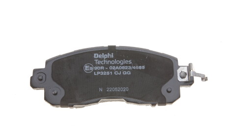 Фото 2 - Гальмівні колодки Delphi LP3251