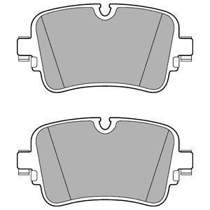 Дисковые тормозные колодки, комплект - (4M0698451F, 4M0698451G) Delphi LP3274